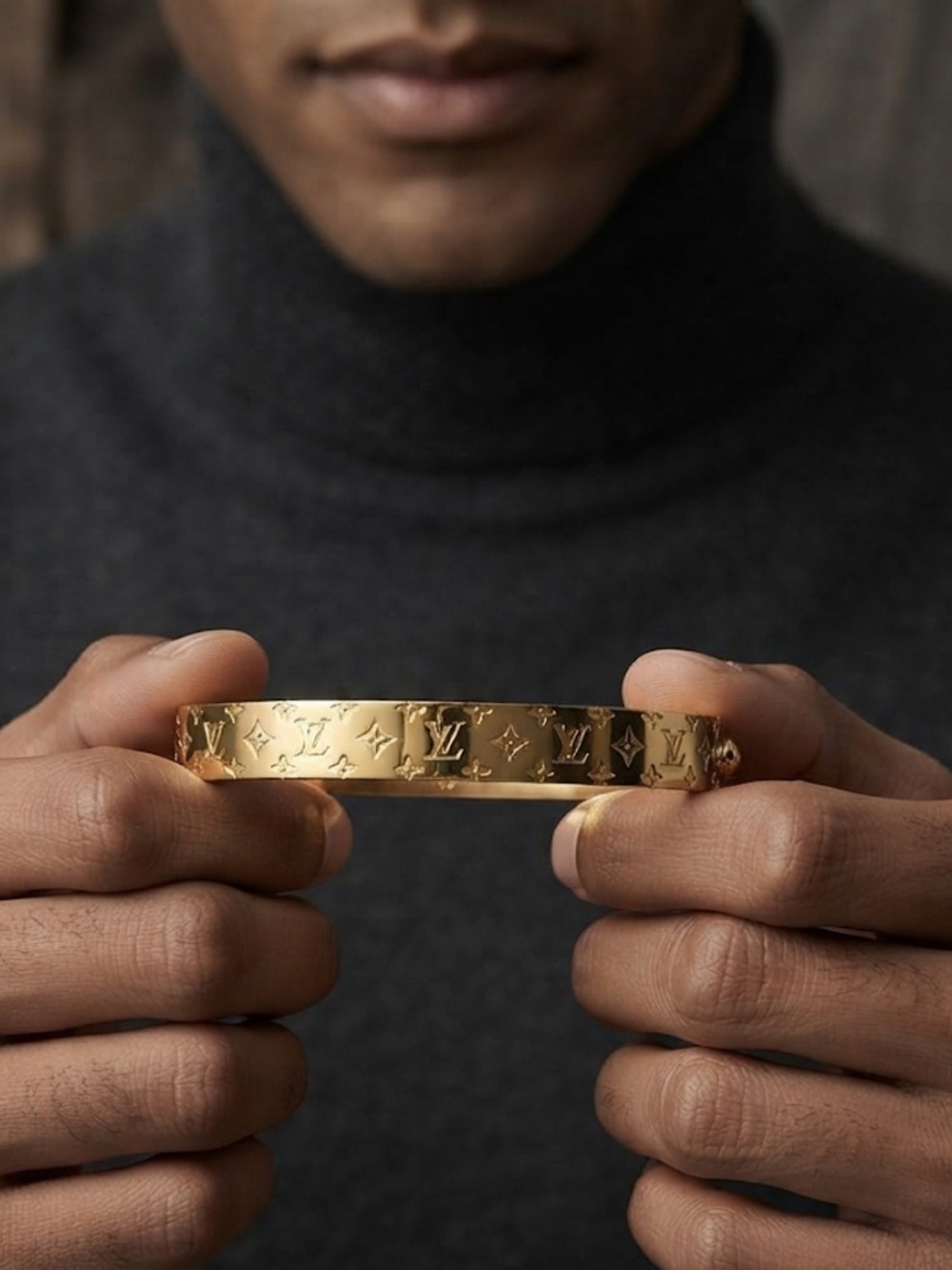 Louis Vuitton Unisex Bangle Bracelet - Picture 2 of 6